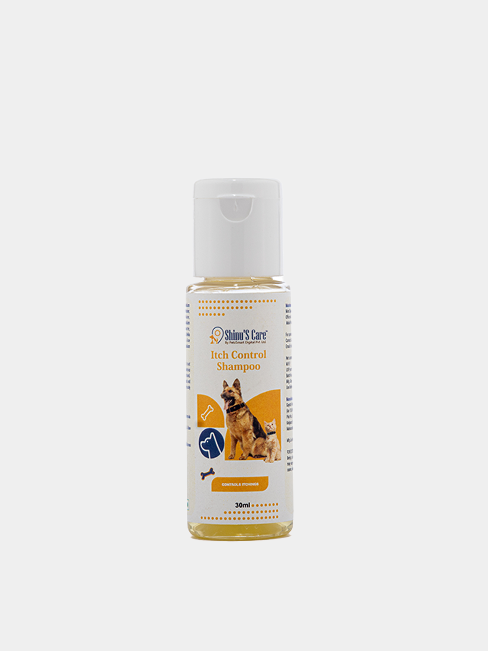 Itch Control Shampoo for Dogs Gentle, Soothing Relief for Itchy, Irritated Skin 250/30ml