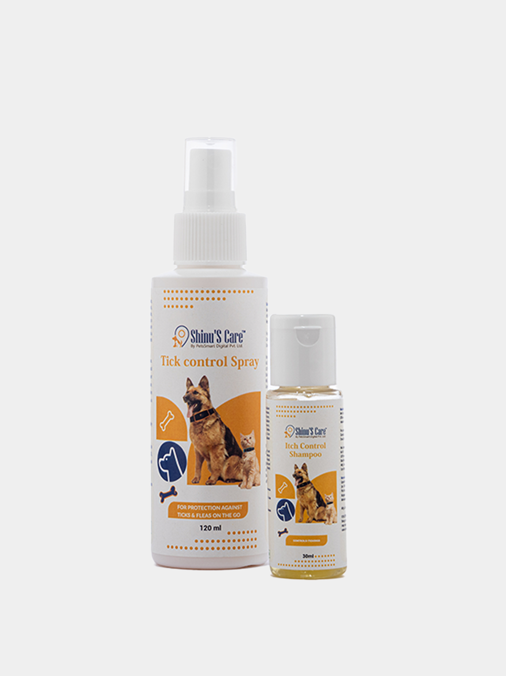 Tick Control Spray Effective Protection for Your Dog Against Ticks and Fleas 120/30ml