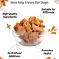 Treats Chicken Jerky Non Veg Treats for Dogs 200 gm