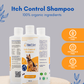 Itch Control Shampoo for Dogs Gentle, Soothing Relief for Itchy, Irritated Skin 250/30ml