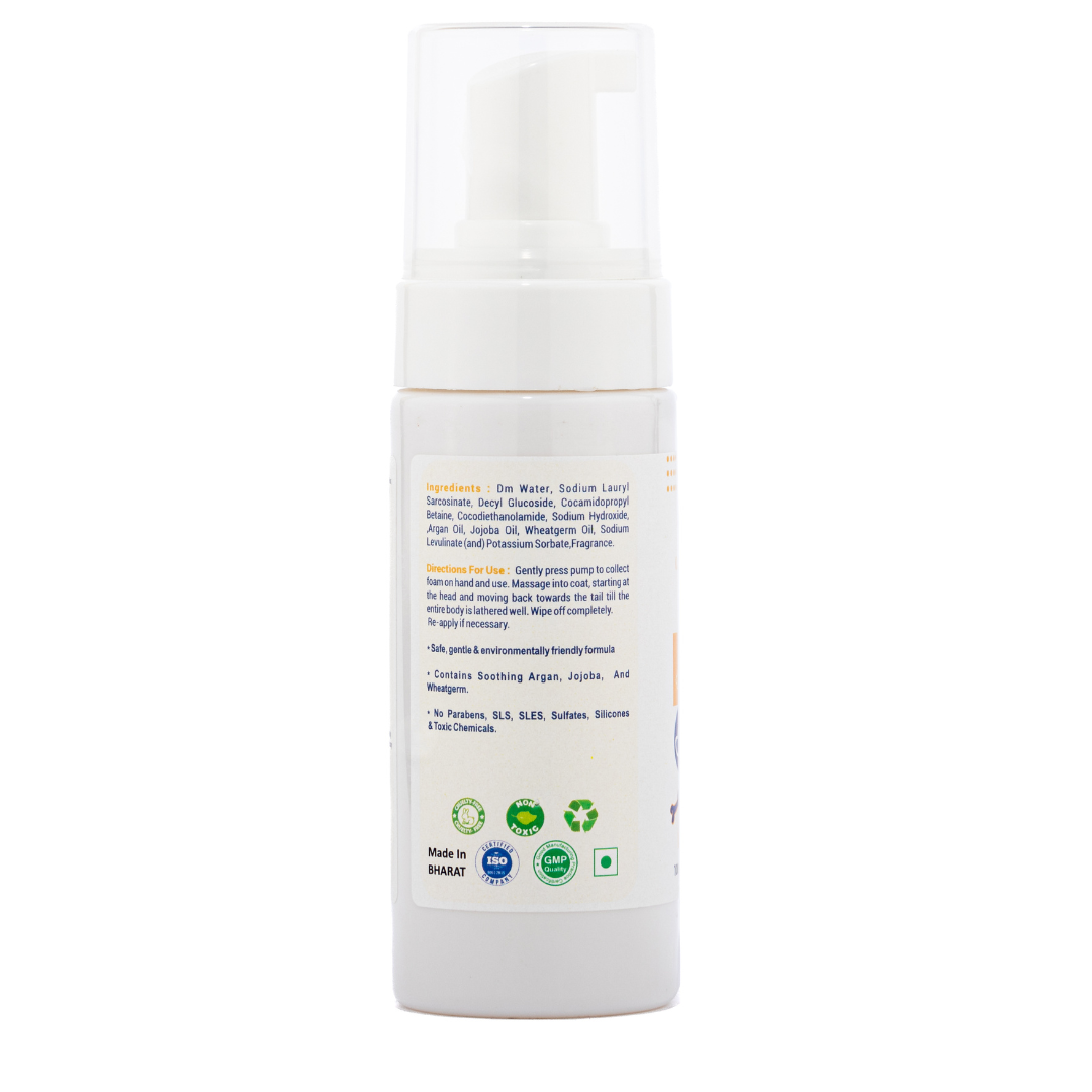 Coat Conditioning Dry Foaming Shampoo Refresh & Revitalize Your Pet's Fur 100ml