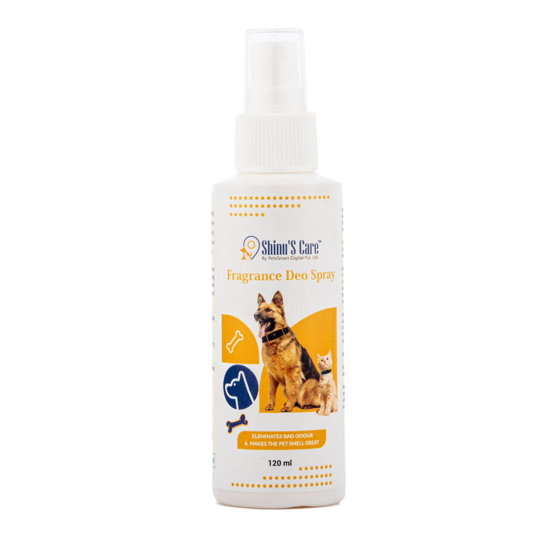 Odour Remover Spray for Pets,Dogs & Cats - Dog Deodorant Spray Urine & Potty Smell Remover 120/30ml