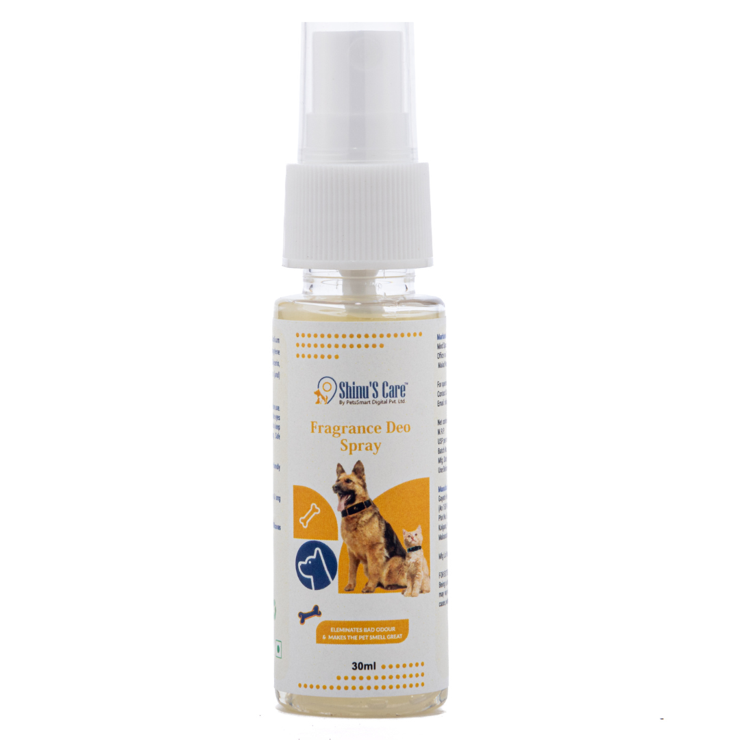 Odour Remover Spray for Pets,Dogs & Cats - Dog Deodorant Spray Urine & Potty Smell Remover 120/30ml