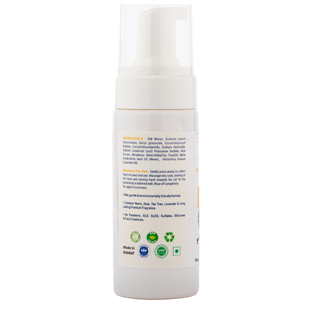 Itch Control Dry Foaming Shampoo: Gentle, Waterless Relief for Itchy, Irritated Skin 100ml