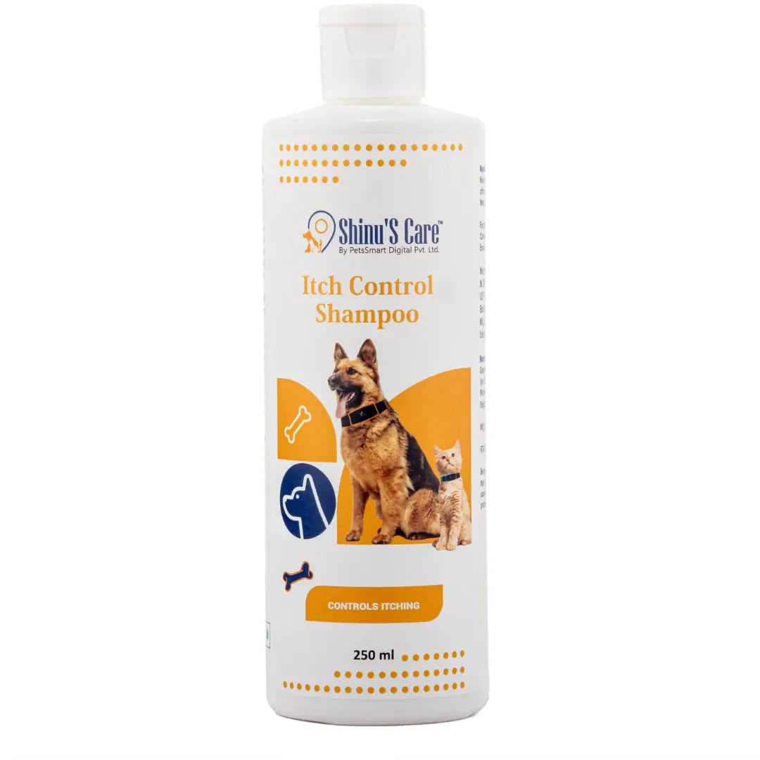 Itch Control Shampoo for Dogs Gentle, Soothing Relief for Itchy, Irritated Skin 250/30ml