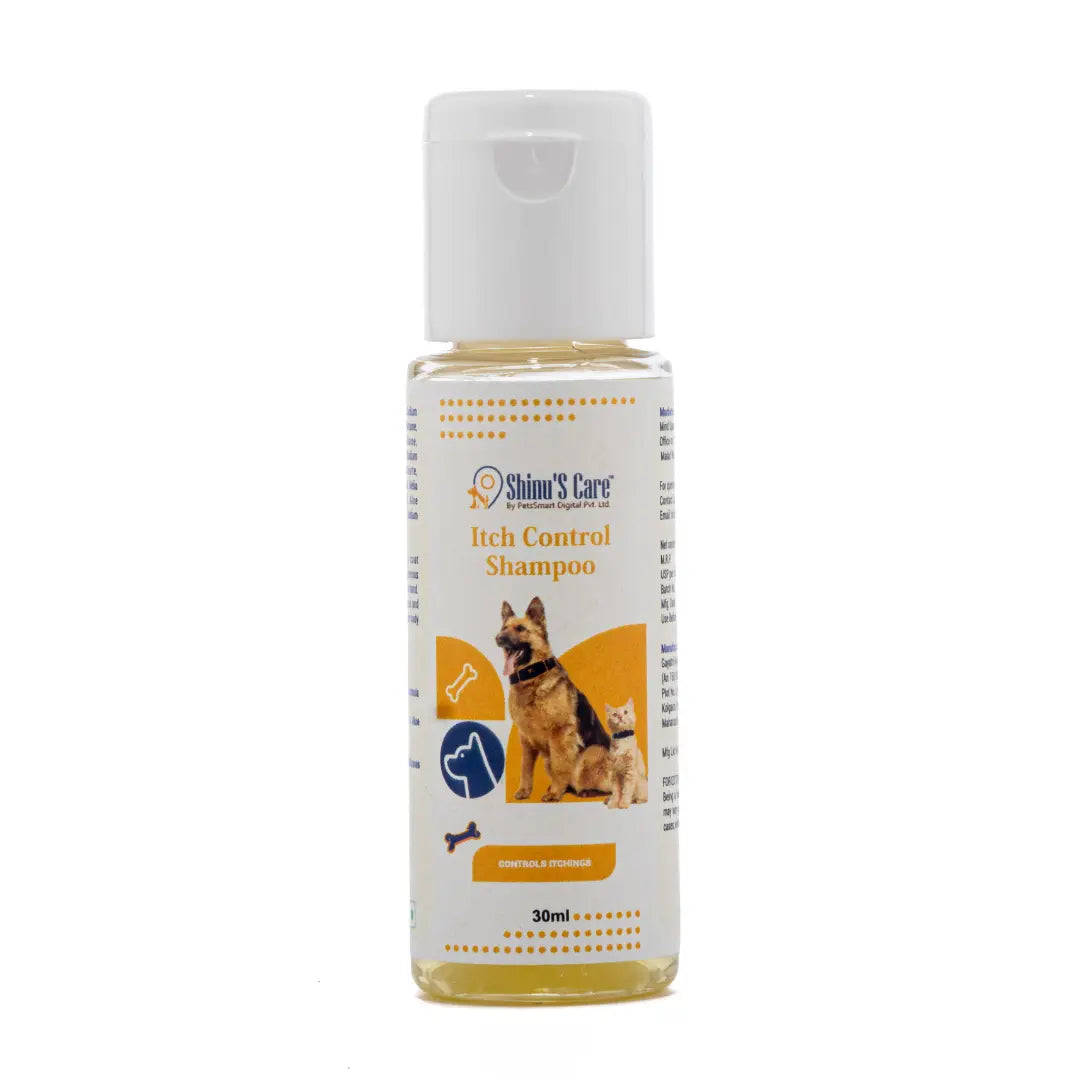 Itch Control Shampoo for Dogs Gentle, Soothing Relief for Itchy, Irritated Skin 250/30ml