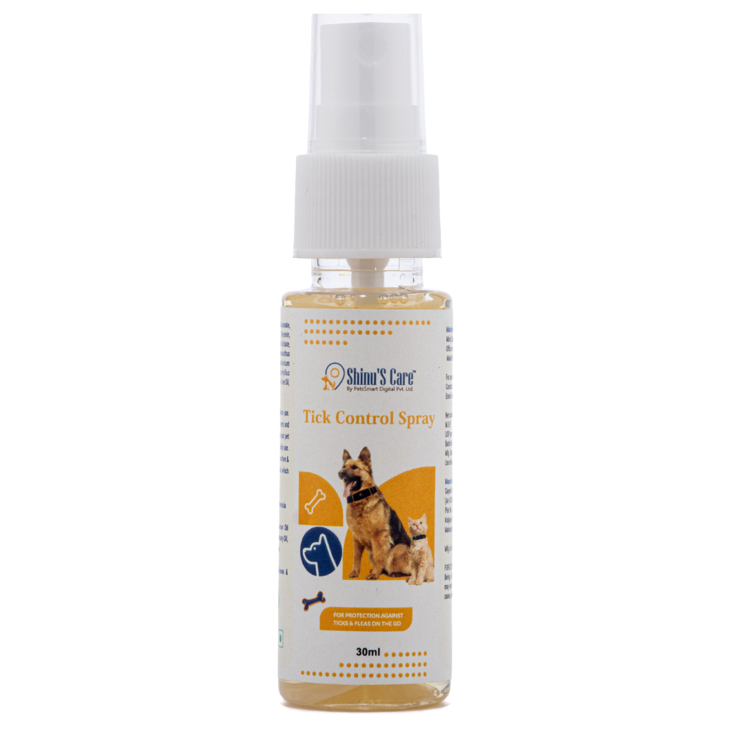 Tick Control Spray Effective Protection for Your Dog Against Ticks and Fleas 120/30ml