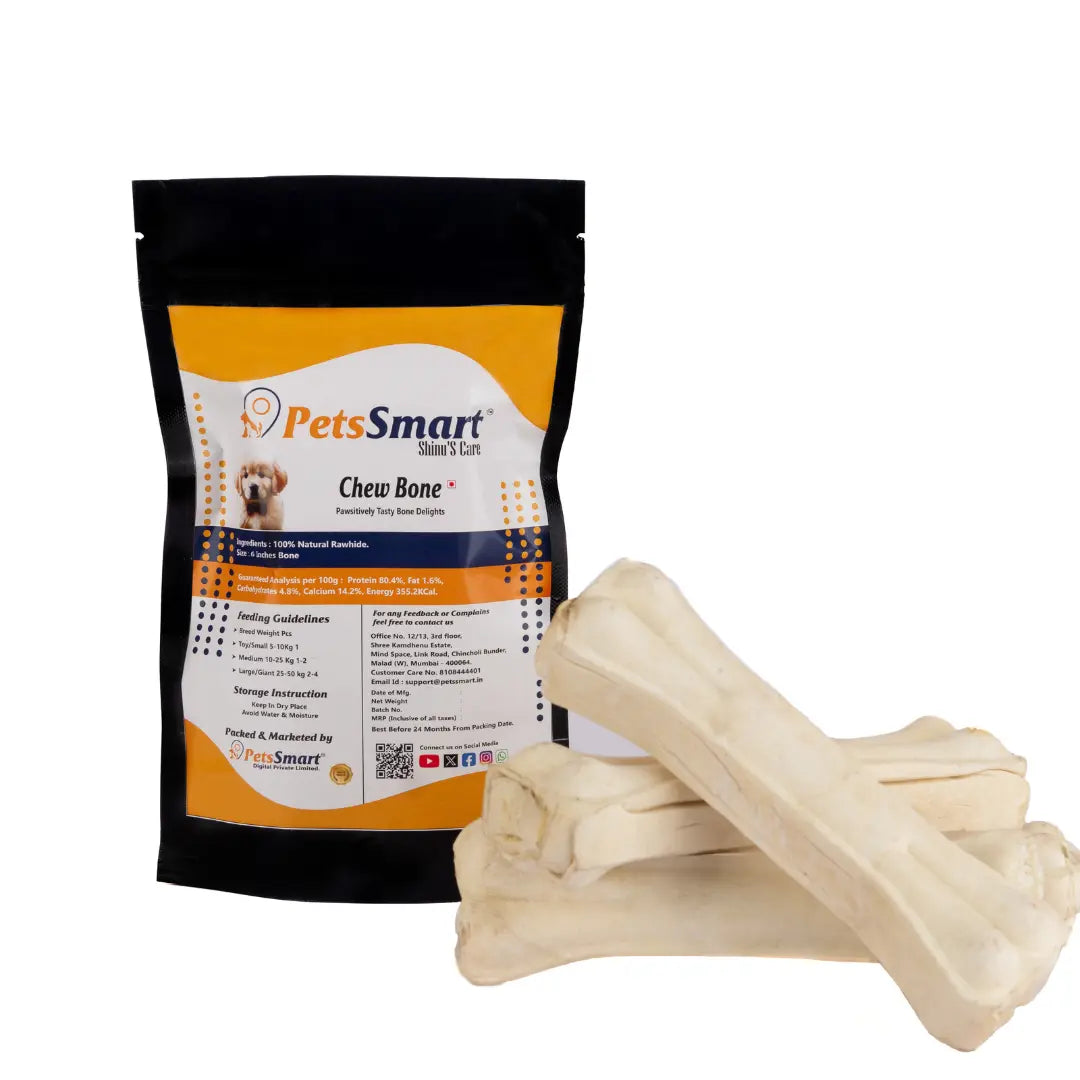 Petssmart Chew Bone 6 Inches Dog Treats Chew Bones for Medium and Adult Dogs