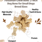 Petssmart 2-Inch Dog Bone Tasty & Durable Chew for Small Dogs - Perfect for Dental Health 200/500/900 gm